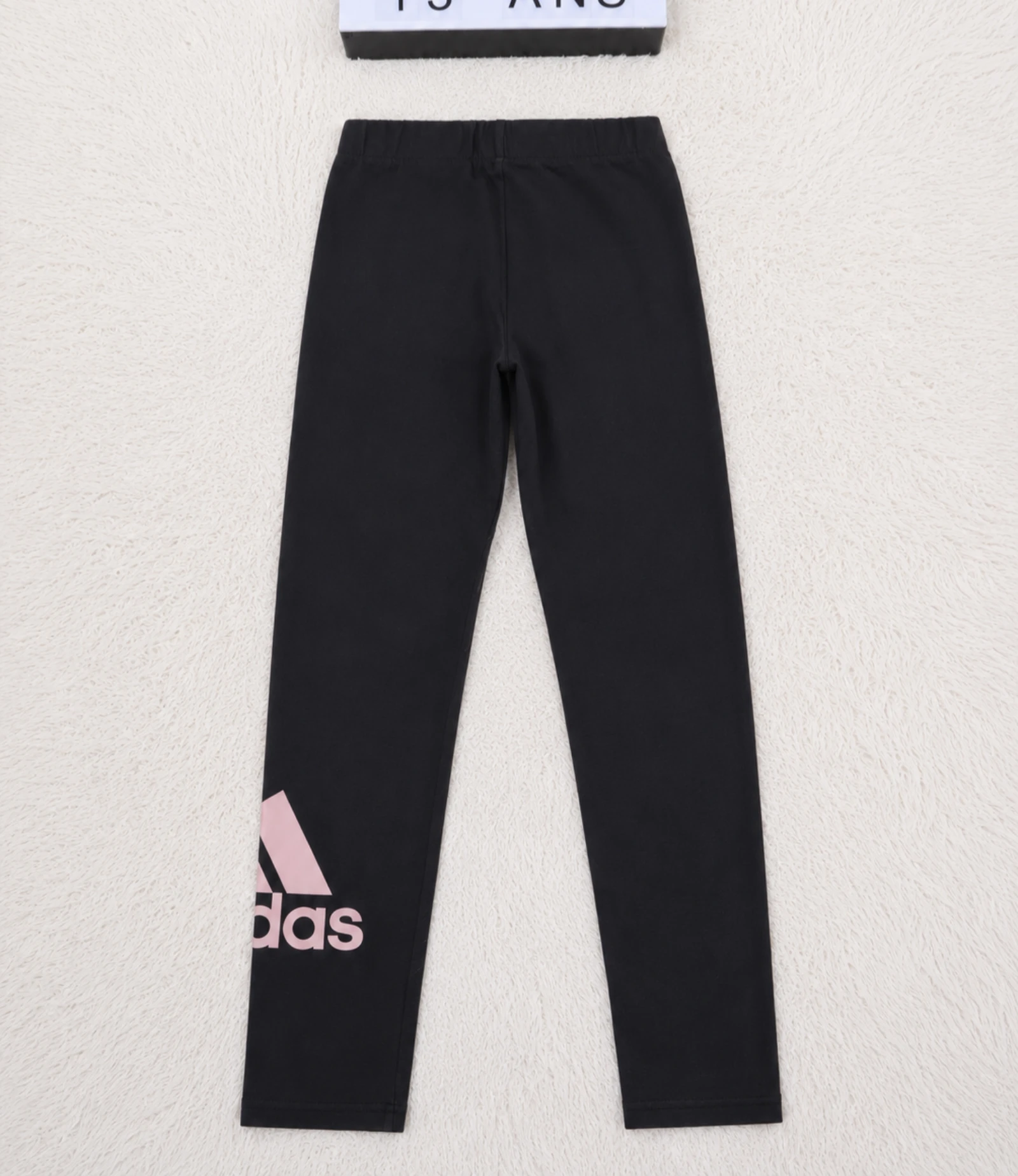 Adidas black leggings with pink logo size 13-14 years 👒 – photo 5